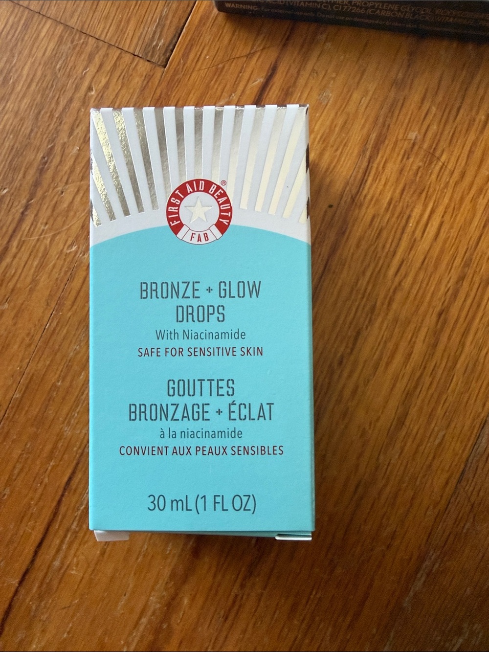 First Aid Beauty Bronze + Glow Drops — Turquoise Box